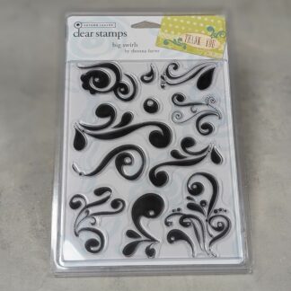 Clear Stamps Big Swirls