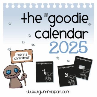 Gummiapan: "The Goodie Calendar 2025