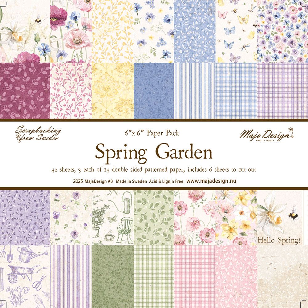 Spring Garden - 6x6" Collection Pack