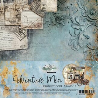 Alchemy of Art, 6x6 Paper Set: Adventure Men