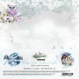 Alchemy of Art, 6x6 Paper Set: Magic of the Northern Lights