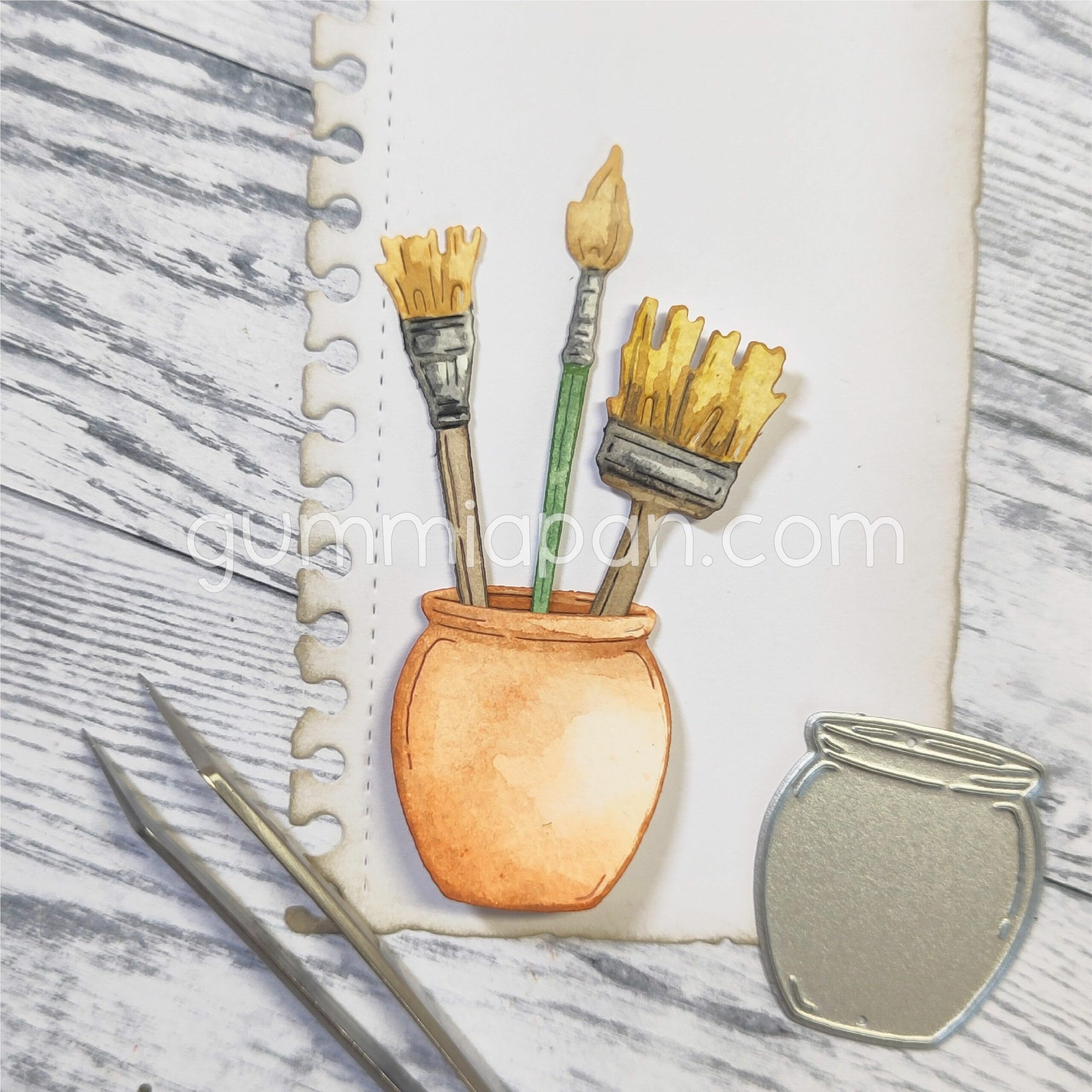 Small Jar for Brushes - Image 2