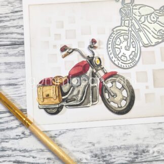 Motorcycle from the side