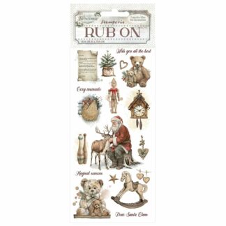 Stamperia, Rub On: The Owl's House, Teddy Bears