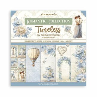 Stamperia, 12x12 Paper Set: Timeless
