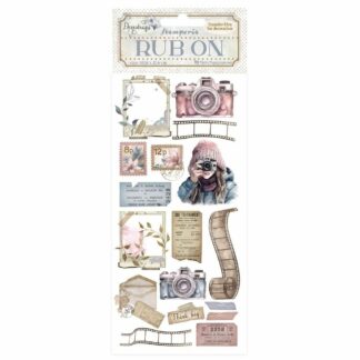 Stamperia, Rub On: Dewdrops #1