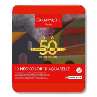 Caran d'Ache Neocolor II, 50th anniversary, Dark set
