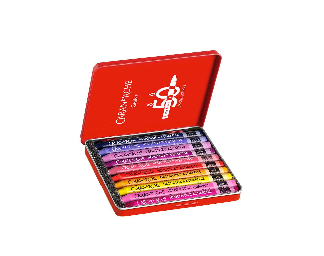 Caran d'Ache Neocolor II, 50th anniversary, Pop set - Image 2