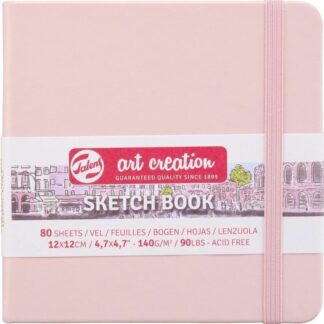 Talens Sketch Book: Pastel Pink 12x12 cm
