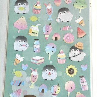 Pingviner under sommaren