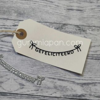 Gefeliciteerd on a thread