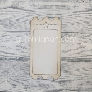 Stor Biljett med Stjärna