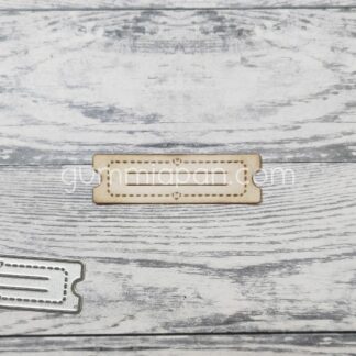 Liten Biljett med dubbla Hjärtan