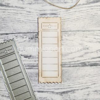 Lång Sliten Biljett med Stjärna