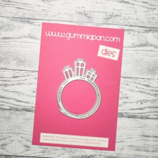 Doodled Circle with Presents