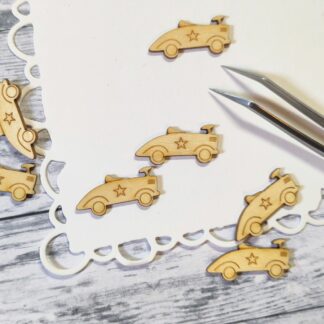 Wood Charms: Toy Car