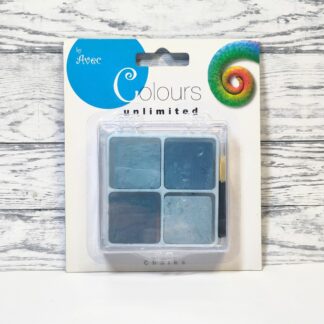 Torr Chalk - Blåa toner