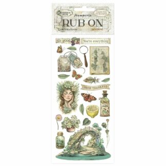 Stamperia, Rub On: Herbarium Silvae #4