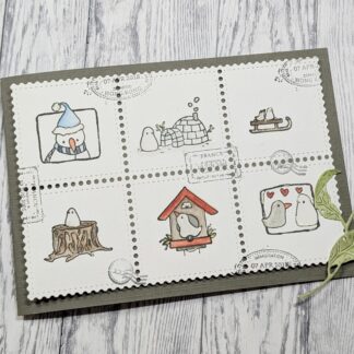 Frimärken Bakgrundsdie Mod. 3