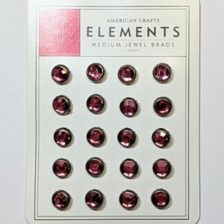 Brads with Jewel, Taffy