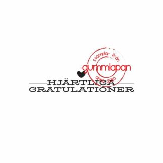 HJÄRTLIGA GRATULATIONER