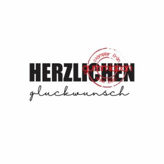 HERZLICHEN glückwunsch
