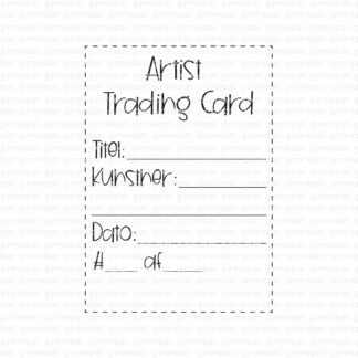 Artist Trading Card - Dansk
