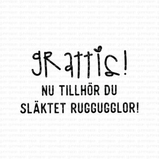 Grattis! Du tillhör släktet ruggugglor!