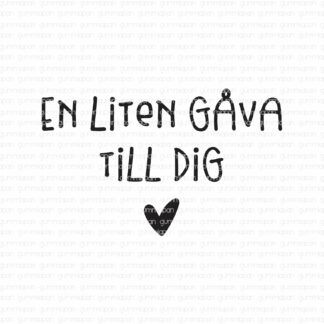 En liten gåva till dig