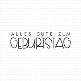 Alles gute zum geburtstag