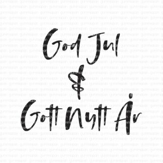 God Jul & Gott Nytt År