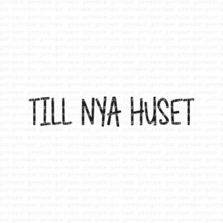Till nya huset