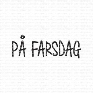 På farsdag