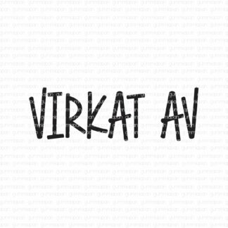 Virkat av