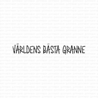 Världens bästa granne