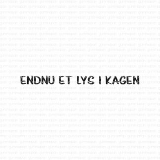 Endnu et lys i kagen