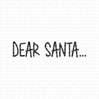 Dear Santa...