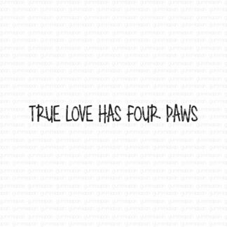 True love has four paws