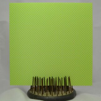 Lime Green - Small Dots