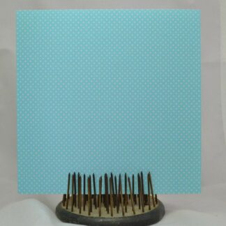 Turquoise - Small Dots