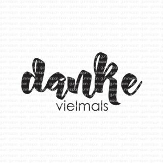 danke vielmals