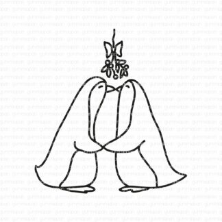 Pingviner under mistel