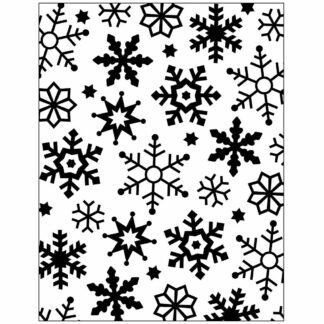 Embossingfolder Snowflakes