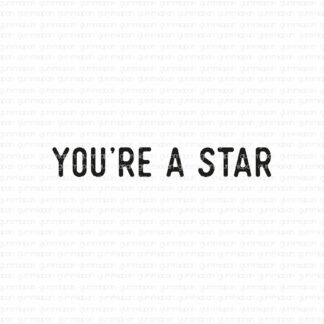 You're a star