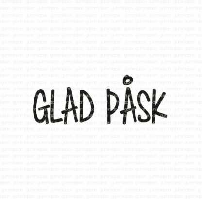 Glad Påsk – Gummiapan