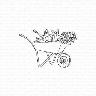 Dekorerad Skottkärra