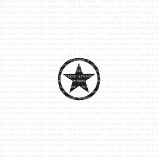 Mellanstor stjärna i ring