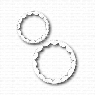 Small Scalloped Circles Inside
