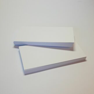 Små pappersark 10x5 cm