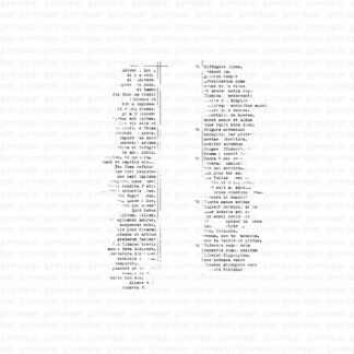 Worn-out latin texts